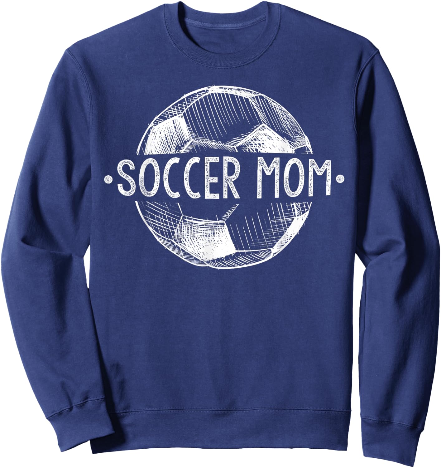 Soccer Mom Family Matching Team Player Gifts Soccer Mama Sweatshirt - Sweatshirt | Navy