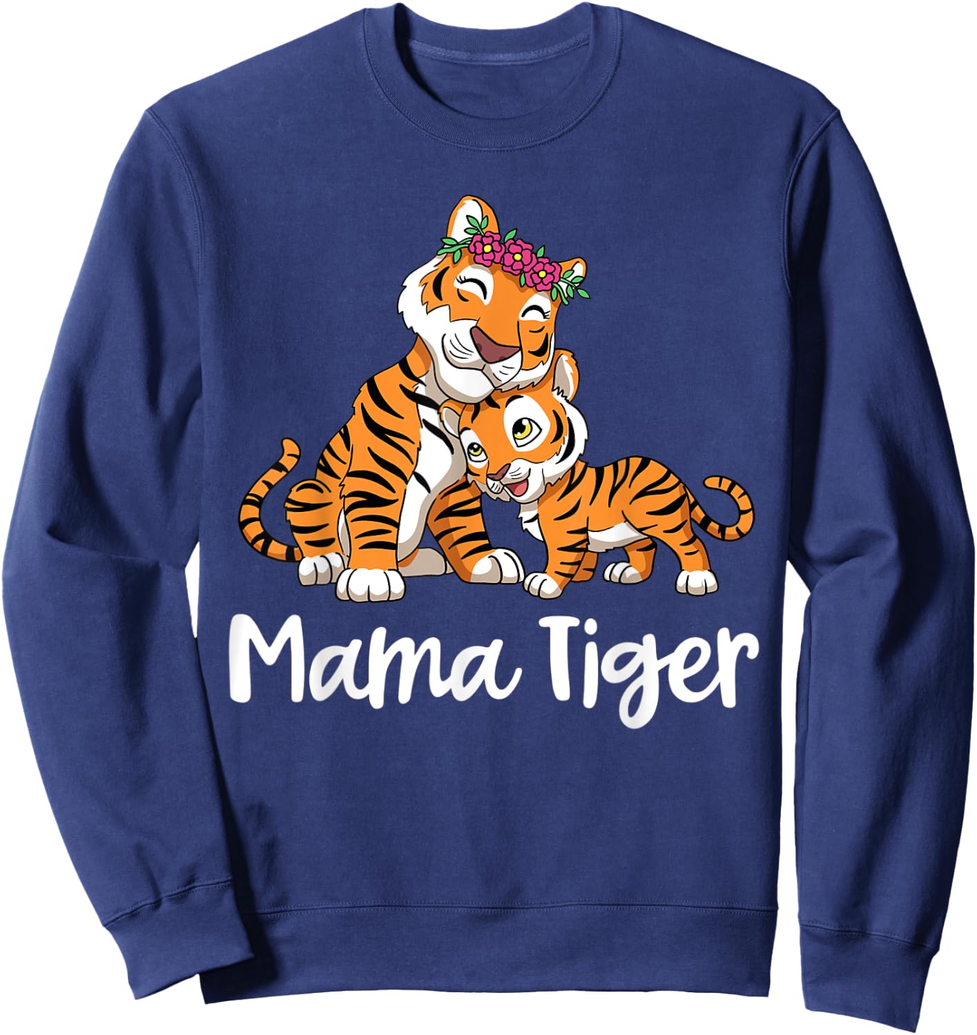 Mama Tiger Sweatshirt - Sweatshirt | Navy