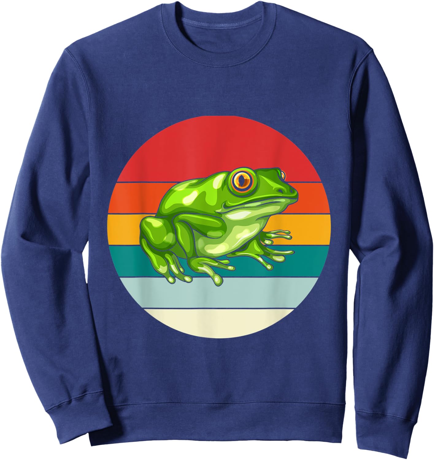 Rainforest Animal Amphibia Gift Frog Sweatshirt - Sweatshirt | Navy