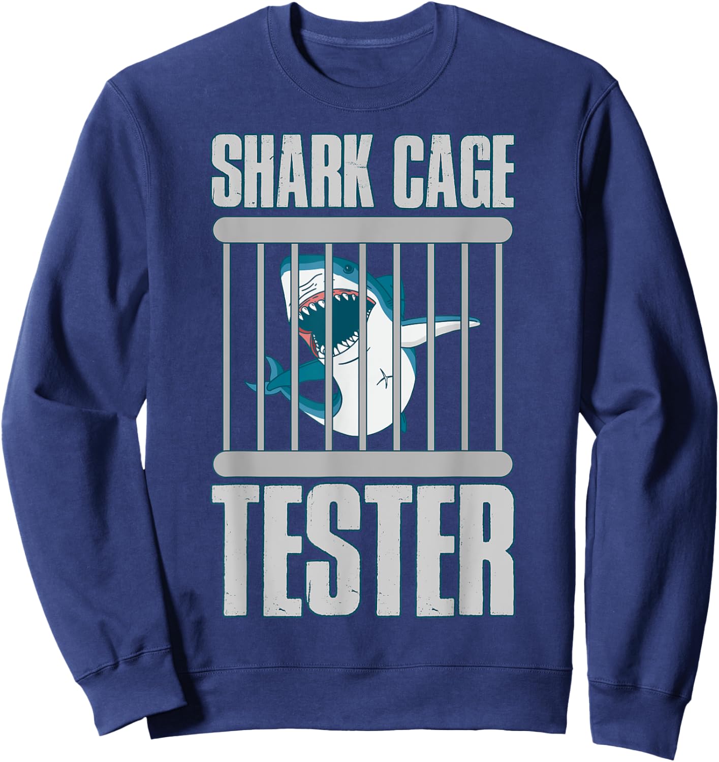 Shark Cage Tester Sweatshirt - Sweatshirt | Navy