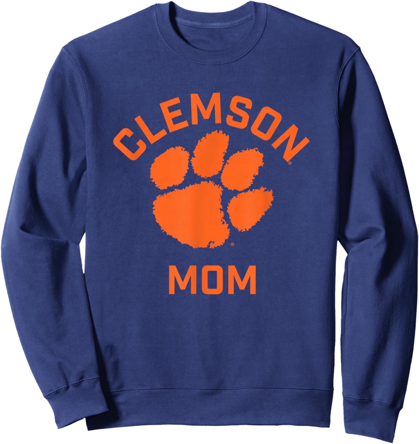 Clemson University Tigers Arched Mom Sweatshirt - Sweatshirt | Navy