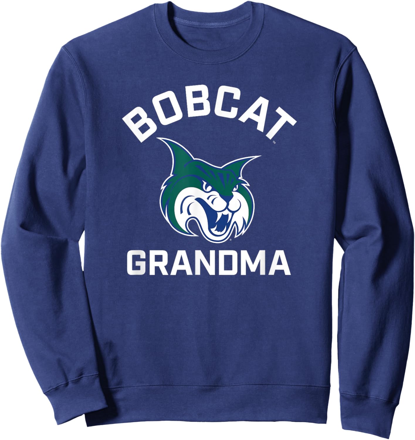 Georgia College GCSU Bobcats Arched Grandma Sweatshirt - Sweatshirt | Navy