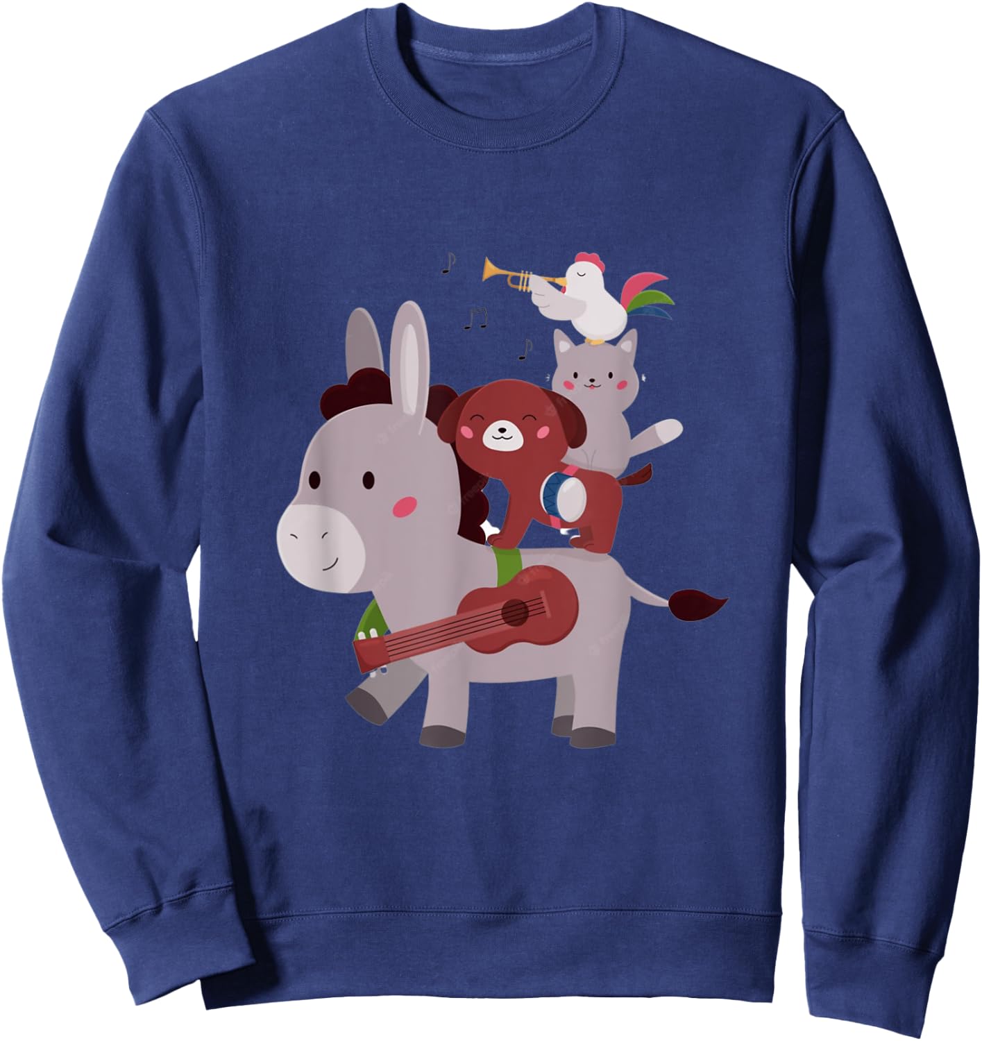 Bremen Town Musicians Sweatshirt - Sweatshirt | Navy