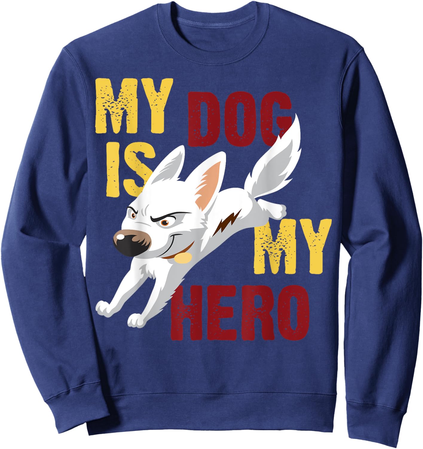 Disney Bolt My Dog Is My Hero Sweatshirt - Sweatshirt | Navy