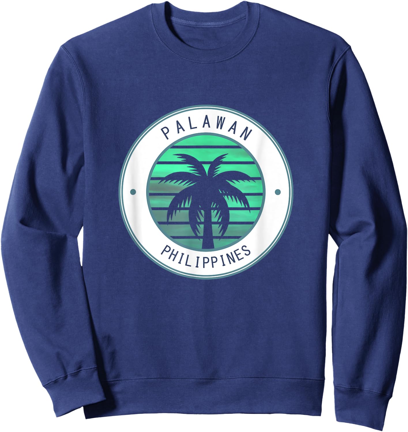 Philippines Vacation Travel Palawan Sweatshirt - Sweatshirt | Navy