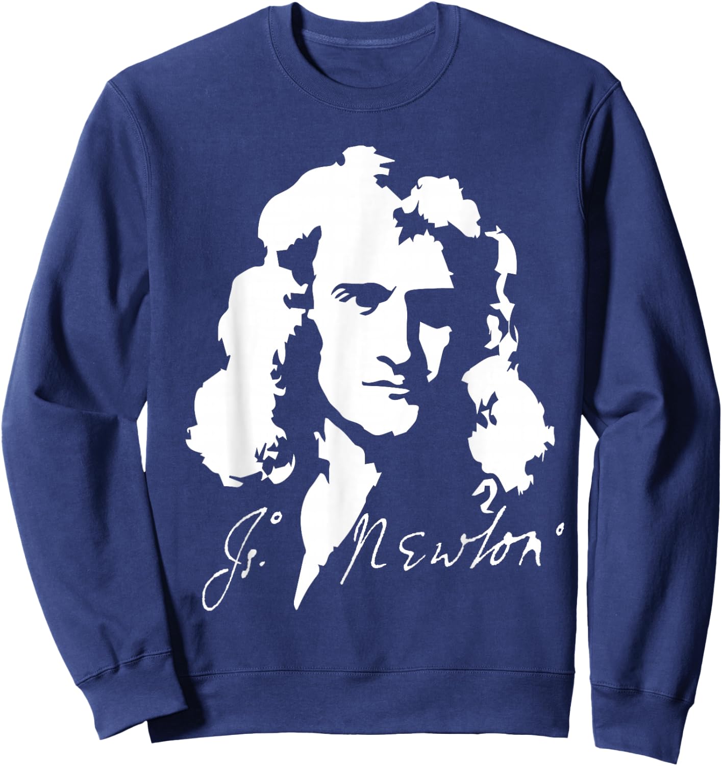 Isaac Newton laws of physics mathematics Sweatshirt - Sweatshirt | Navy