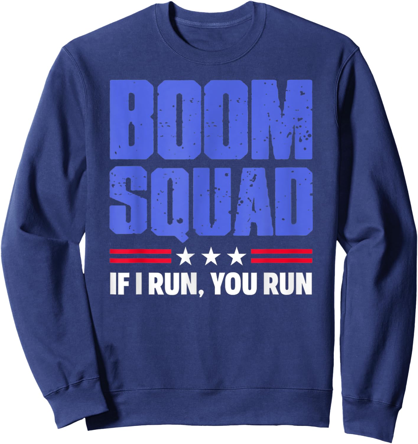 BOOM SQUAD Fireworks Director Shirt 4th of July Gift Sweatshirt - Sweatshirt | Navy