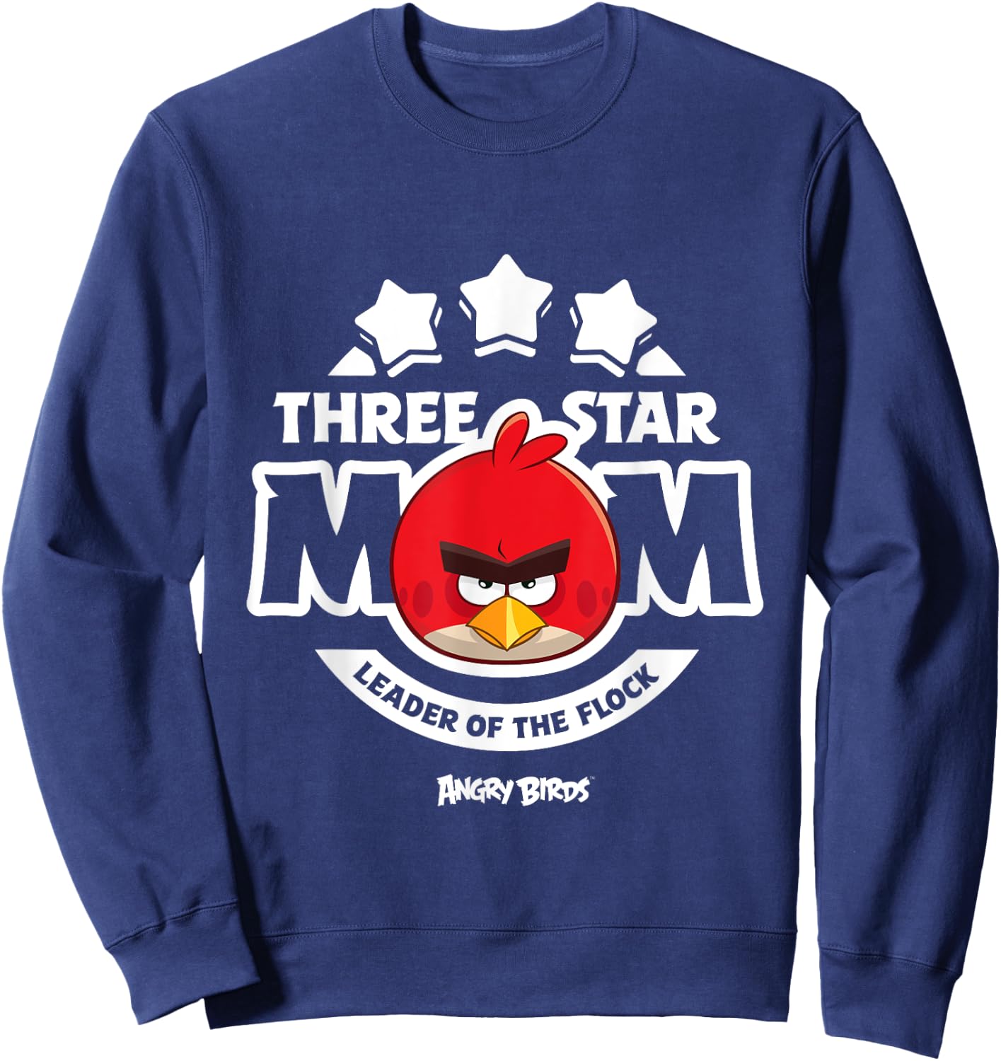 Angry Birds Three Star Mom Official Merchandise Sweatshirt - Sweatshirt | Navy