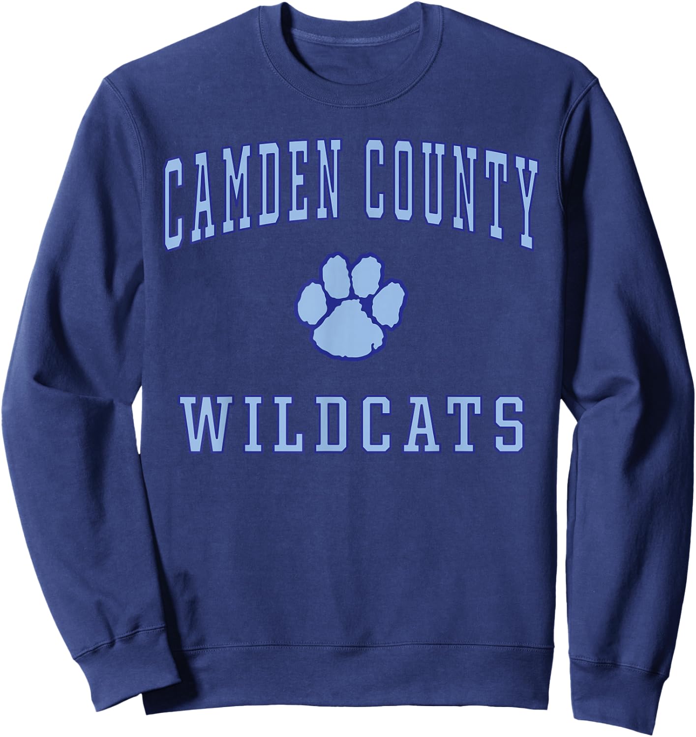 Camden County High School Wildcats Sweatshirt - Sweatshirt | Navy