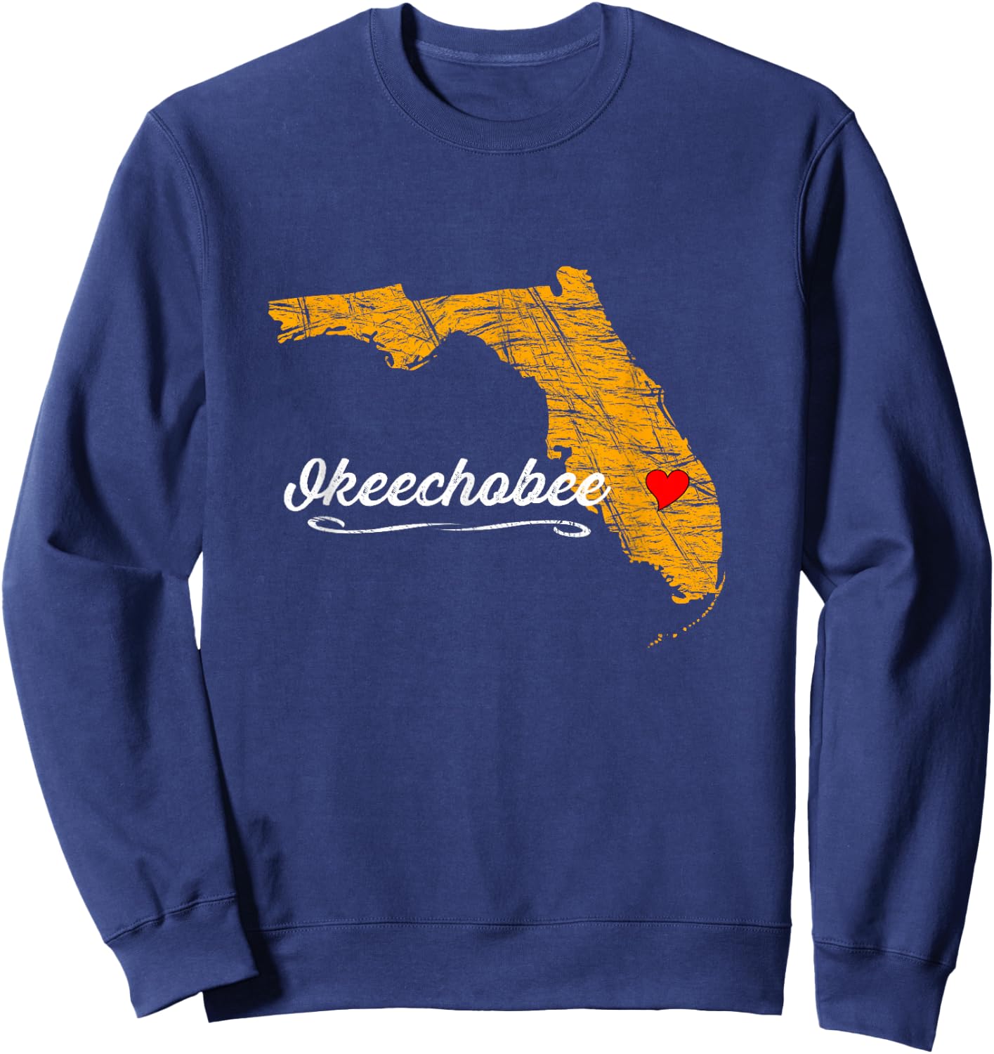 City of Okeechobee | FLORIDA - FL Merch Souvenir - Graphic Sweatshirt - Sweatshirt | Navy