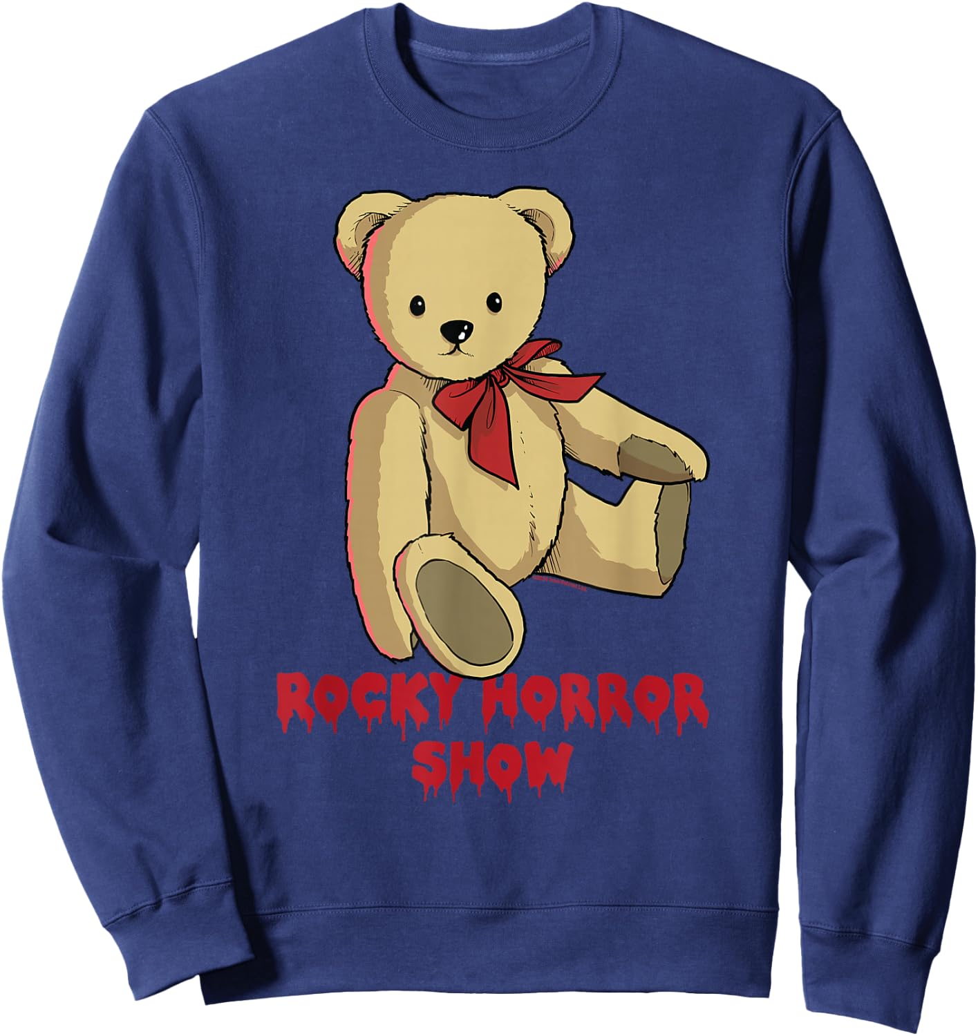 Rocky Horror Show Eddie's Teddy Sweatshirt - Sweatshirt | Navy