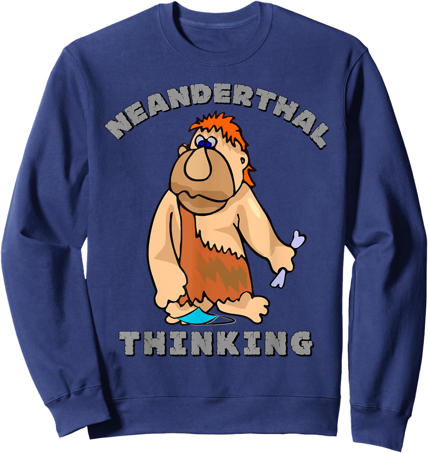 Neanderthal Thinking Sweatshirt - Sweatshirt | Navy