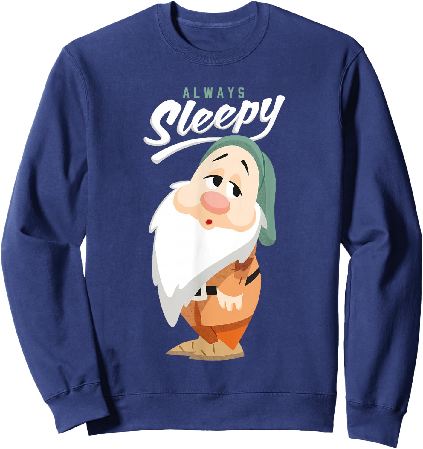 Disney Snow White and The Seven Dwarfs Always Sleepy Sweatshirt - Sweatshirt | Navy