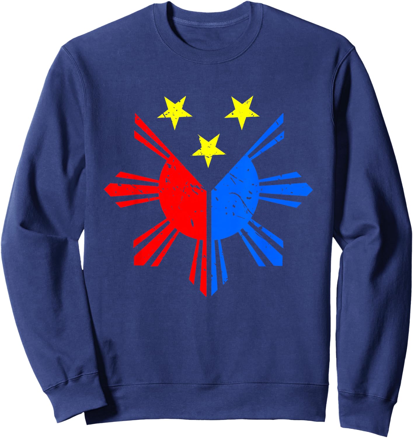Islands of Felipe Maharlika Filipino Philippines Sweatshirt - Sweatshirt | Navy