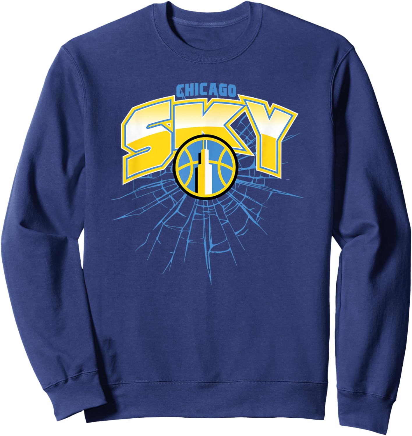 WNBA Chicago Sky Record Breaker Sweatshirt - Sweatshirt | Navy