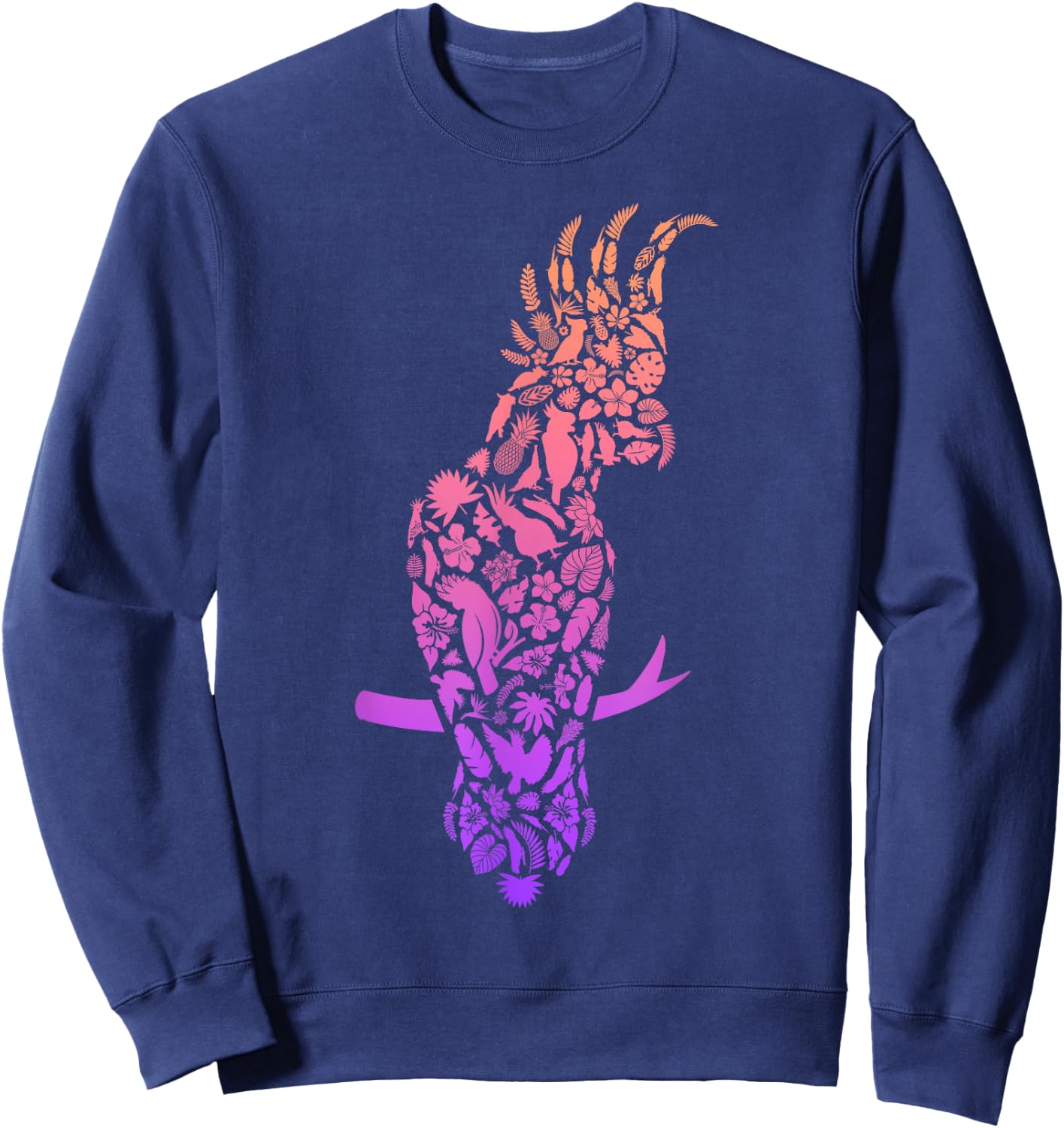 Cockatoo Bird Lover Women Girls Kids Cockatoo Parrot Sweatshirt - Sweatshirt | Navy