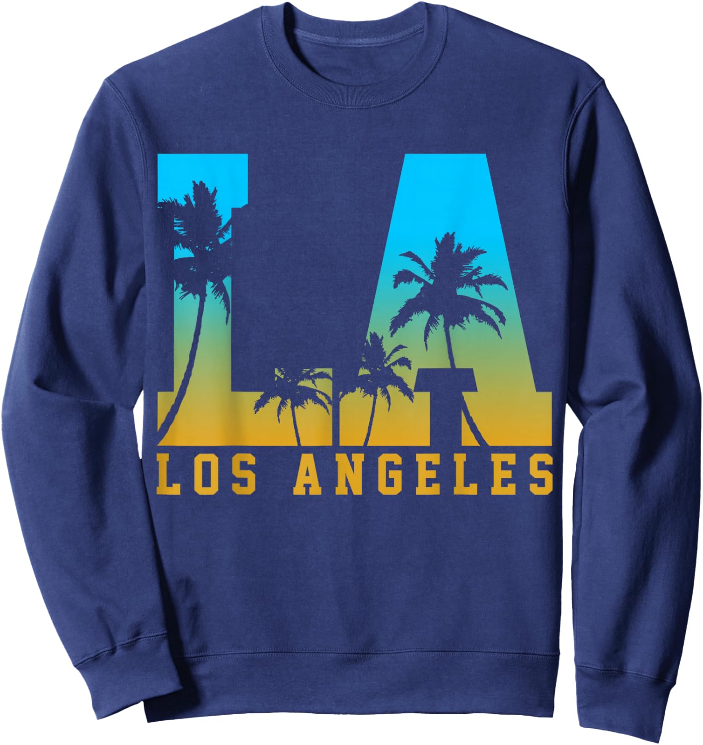 Los Angeles LA California California USA America Souvenir Sweatshirt - Sweatshirt | Navy