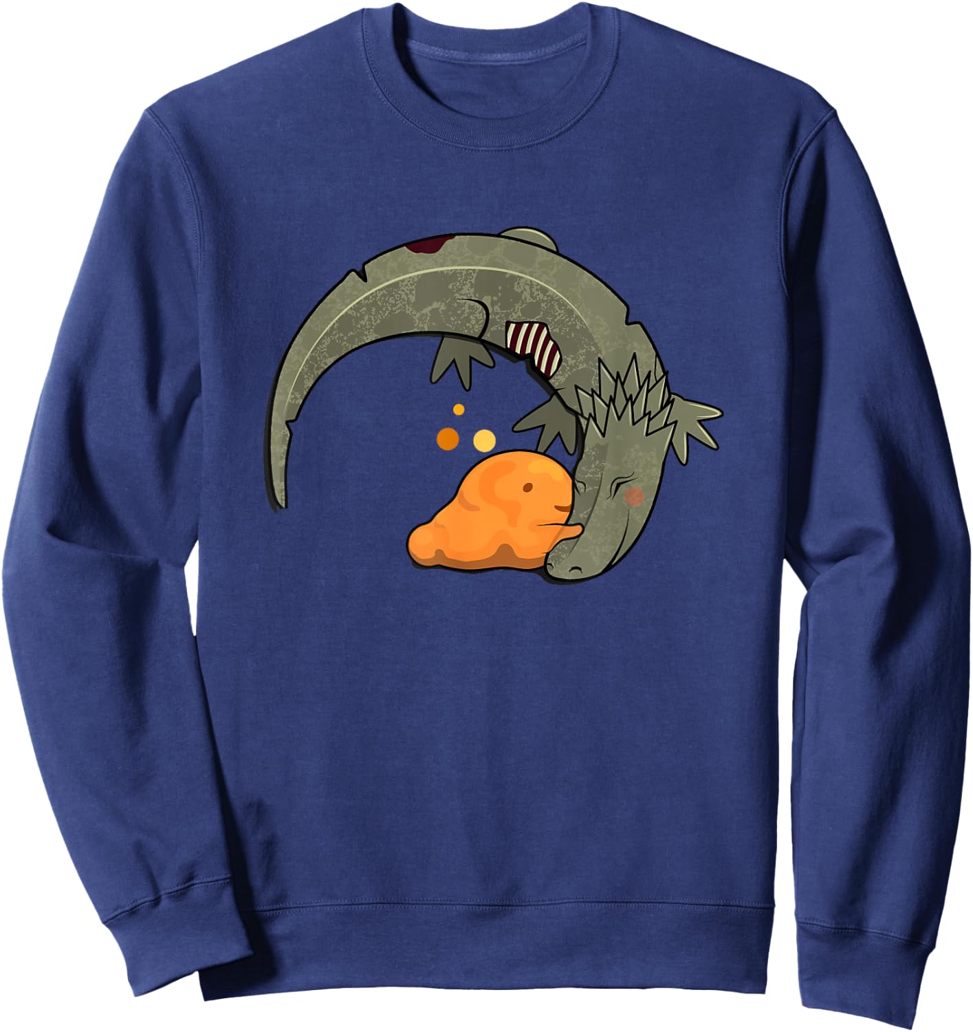 SCP999 + SCP682, SCP Foundation Sweatshirt - Sweatshirt | Navy