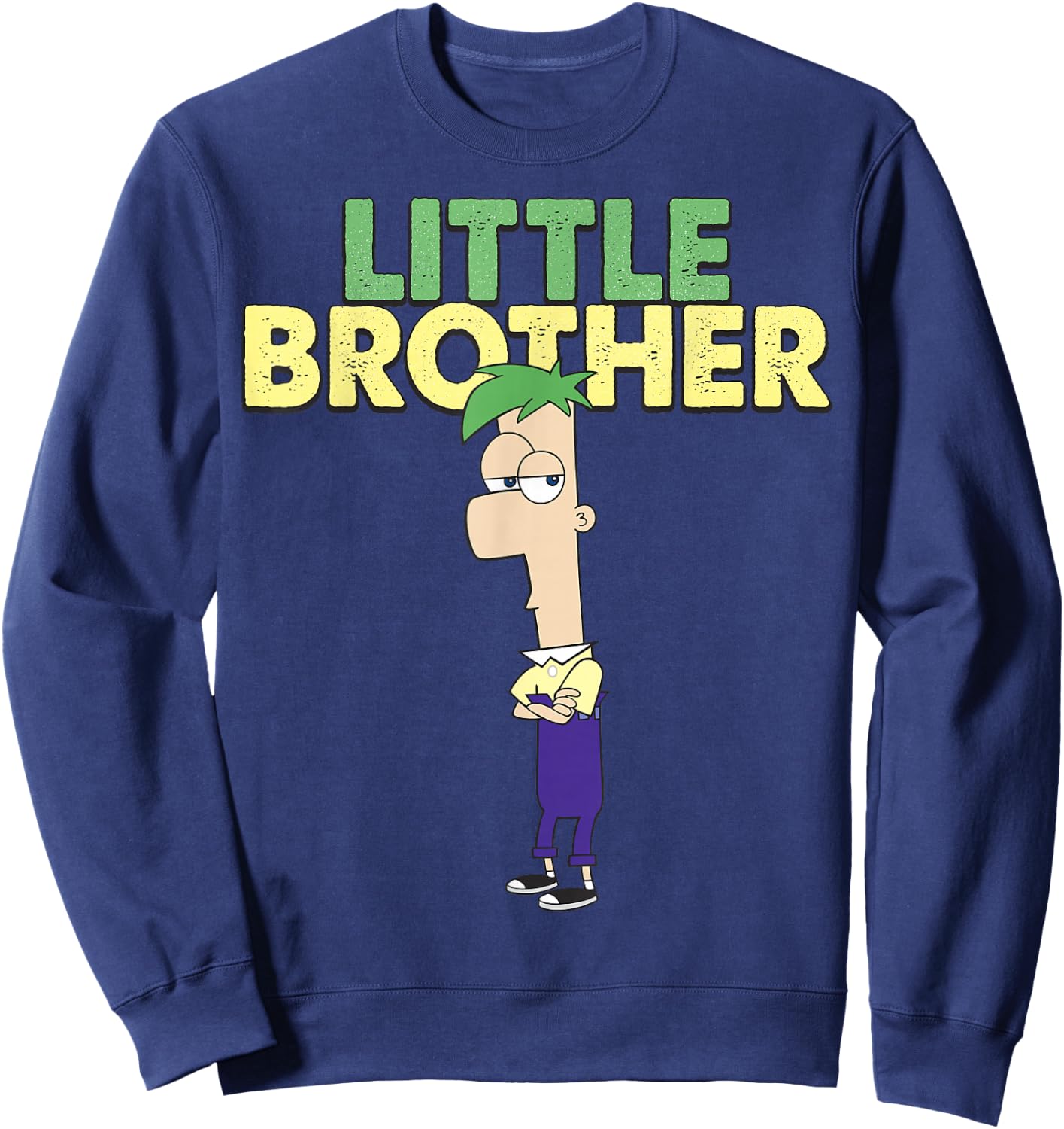 Disney Phineas And Ferb The Green Brother Sweatshirt - Sweatshirt | Navy