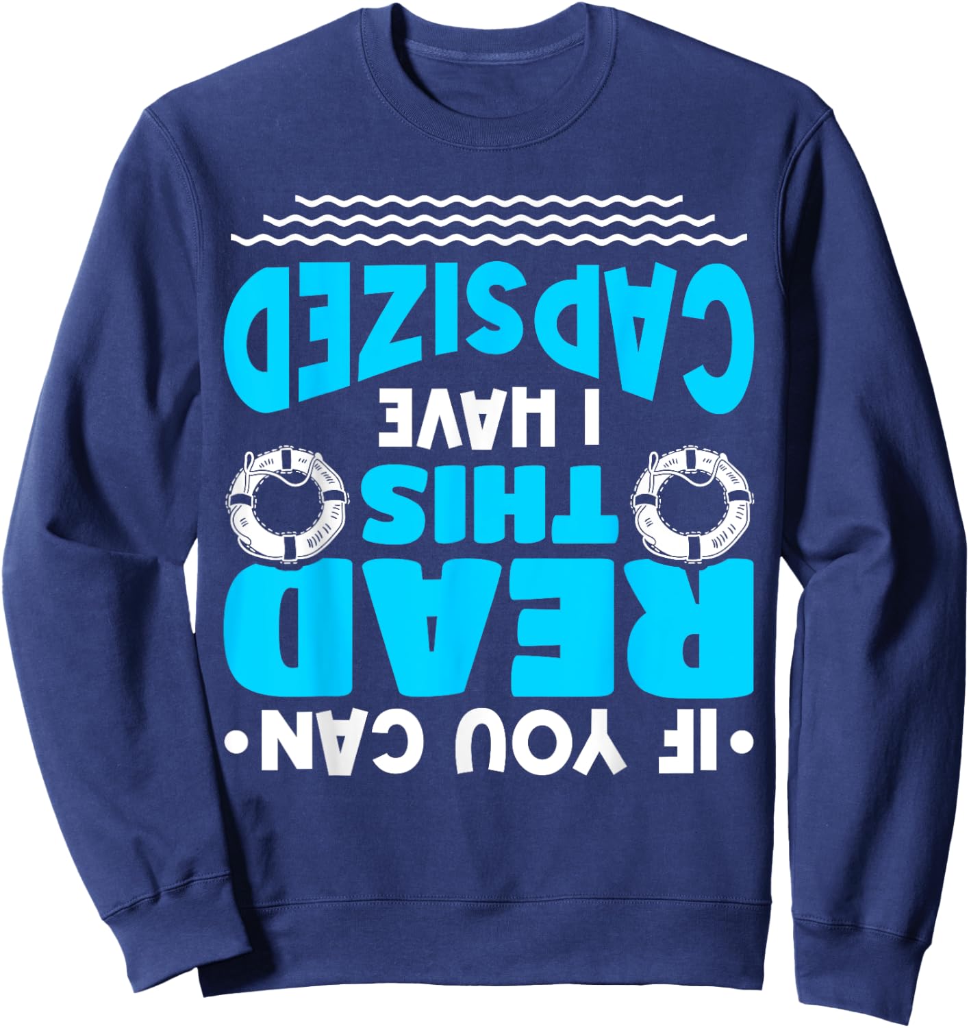 Summer Float Trip River Tubing Essentials River Tube Women Kids Sweatshirt - Sweatshirt | Navy