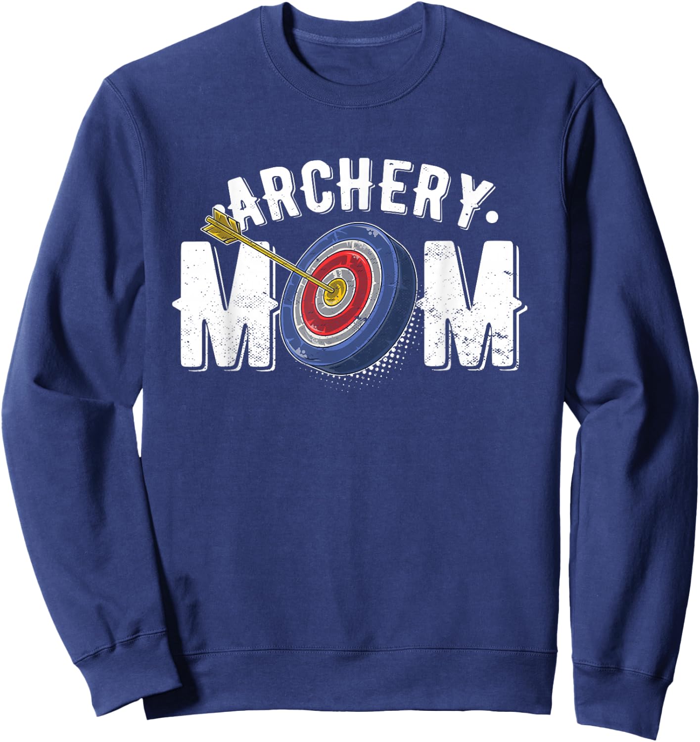 Archery Mom Bow Arrow Shooting Sports Hunter Women Sweatshirt - Sweatshirt | Navy