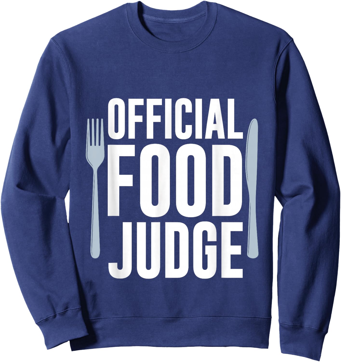 Official Food Judge Sweatshirt - Sweatshirt | Navy
