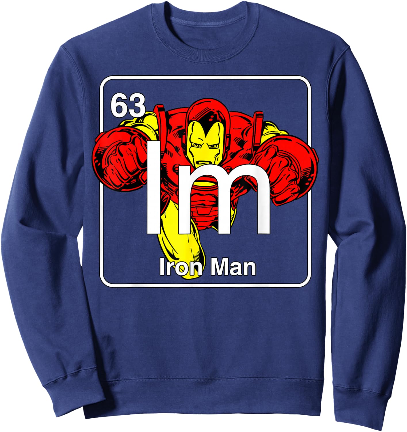 Marvel Avengers Iron Man Element Sweatshirt - Sweatshirt | Navy