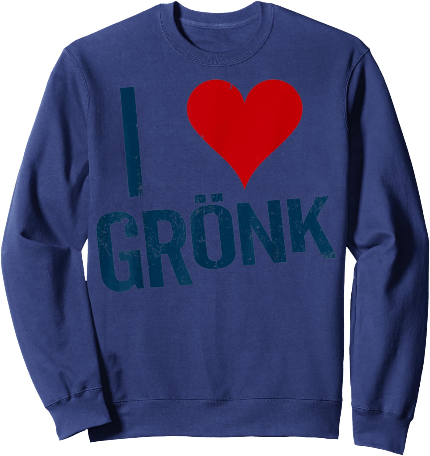 I Heart Gronk Sweatshirt - Sweatshirt | Navy