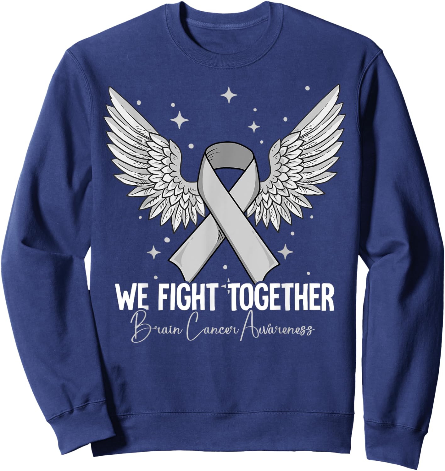 Brain Cancer Awareness Sweatshirt - Sweatshirt | Navy