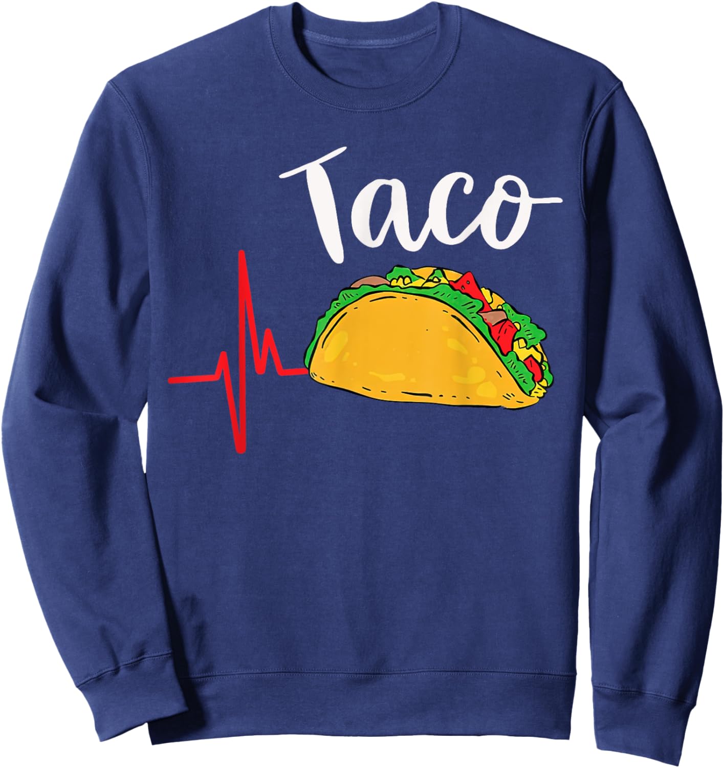 Burrito Taco Taquito Dad Mom Child Baby Matching Family Sweatshirt - Sweatshirt | Navy