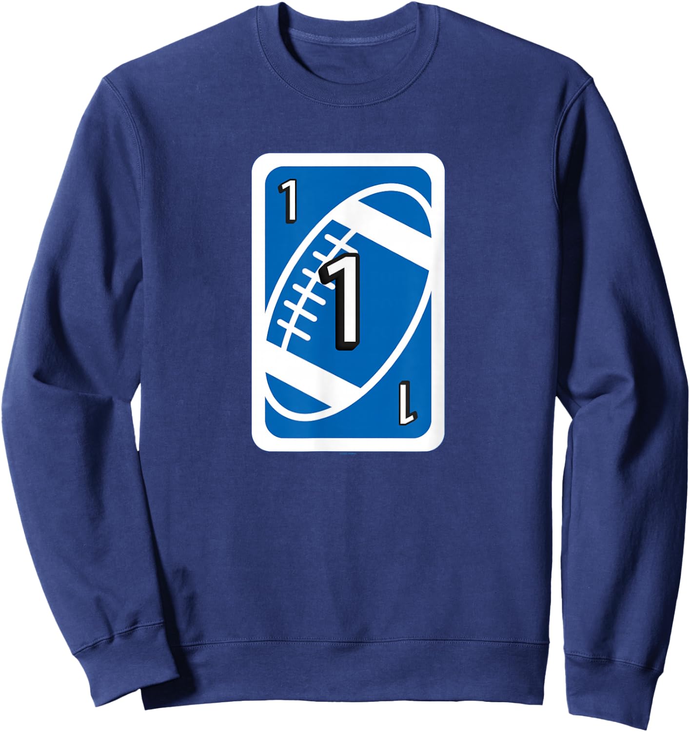 UNO - Super Bowl Number One Uno Sweatshirt - Sweatshirt | Navy