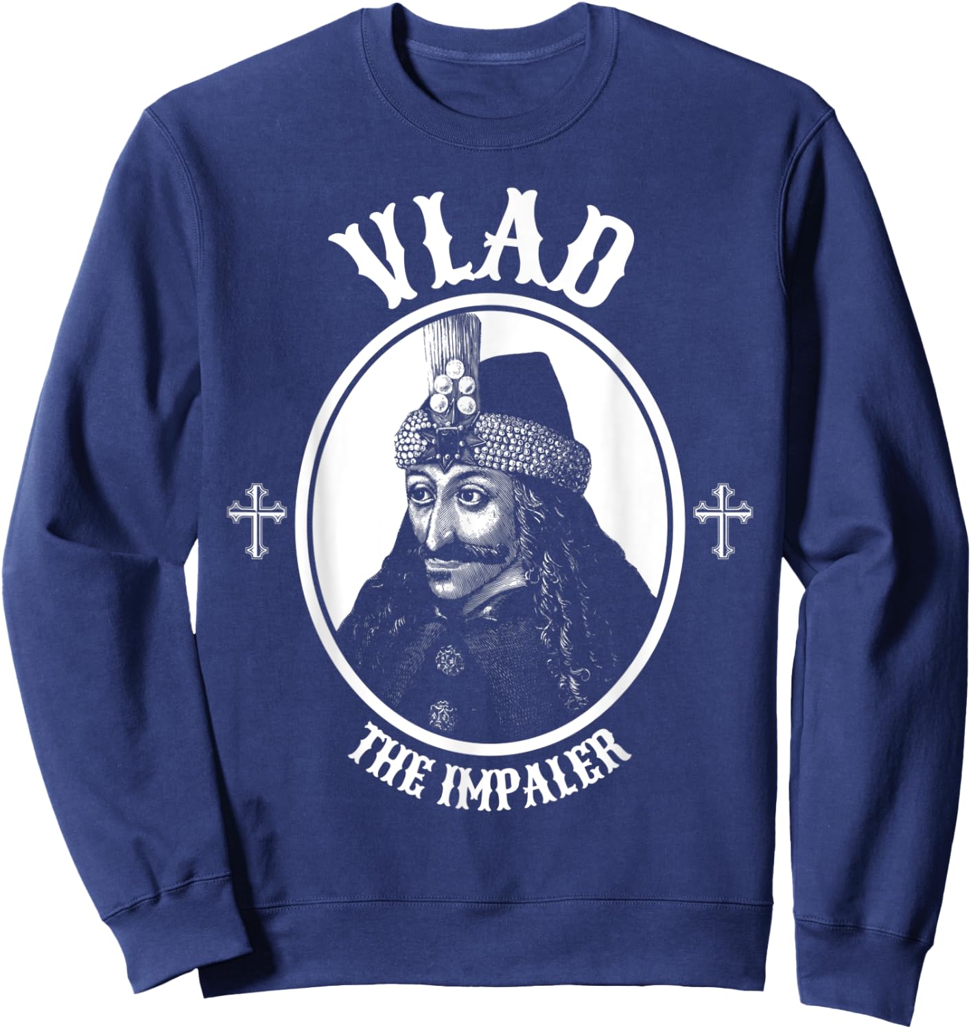 Dracula Vlad The Impaler Sweatshirt - Sweatshirt | Navy