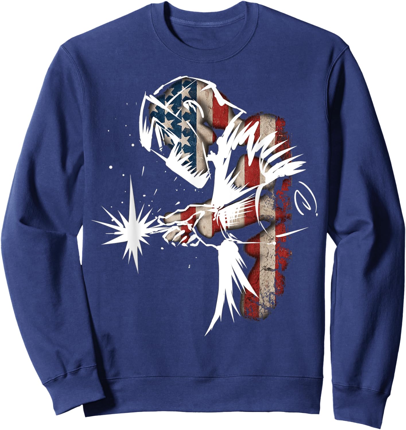 Cool Welder Design Women Welding Weld Welder Sweatshirt - Sweatshirt | Navy