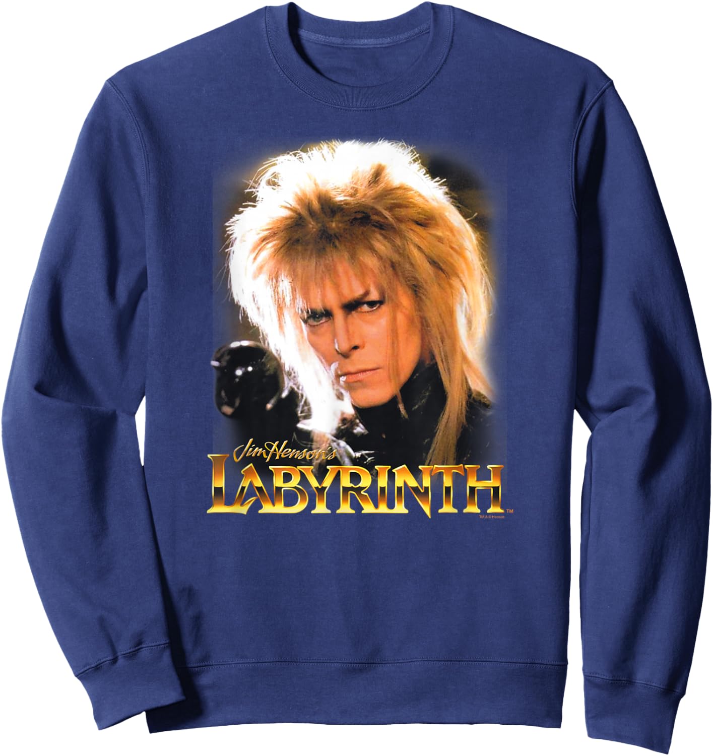Labyrinth Jareth Sweatshirt - Sweatshirt | Navy