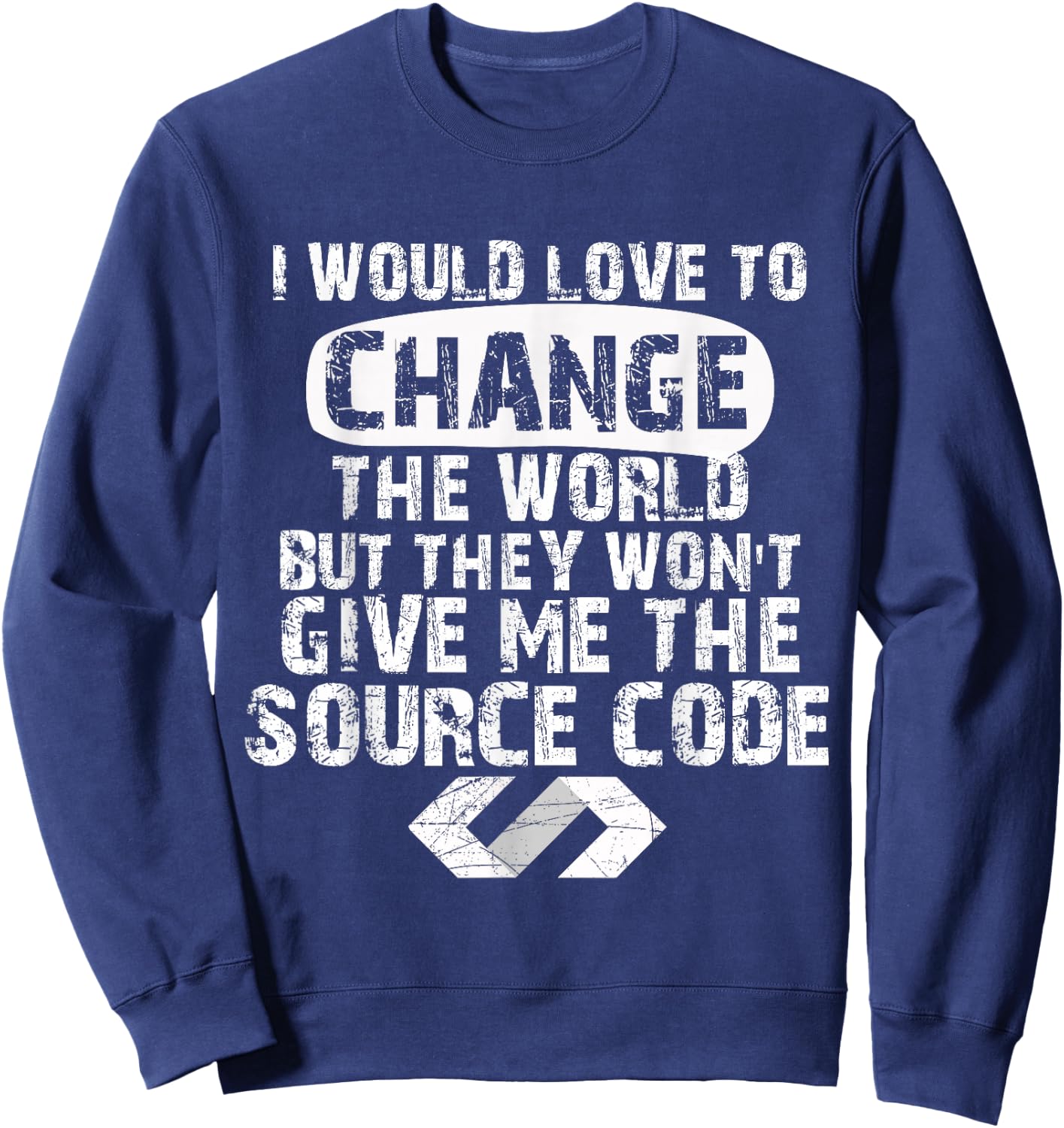 Developer Computer Science - Software Engineer Programmer Sweatshirt - Sweatshirt | Navy