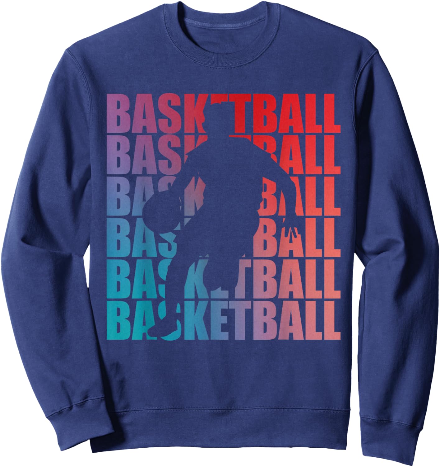 Basketball Sweatshirt - Sweatshirt | Navy