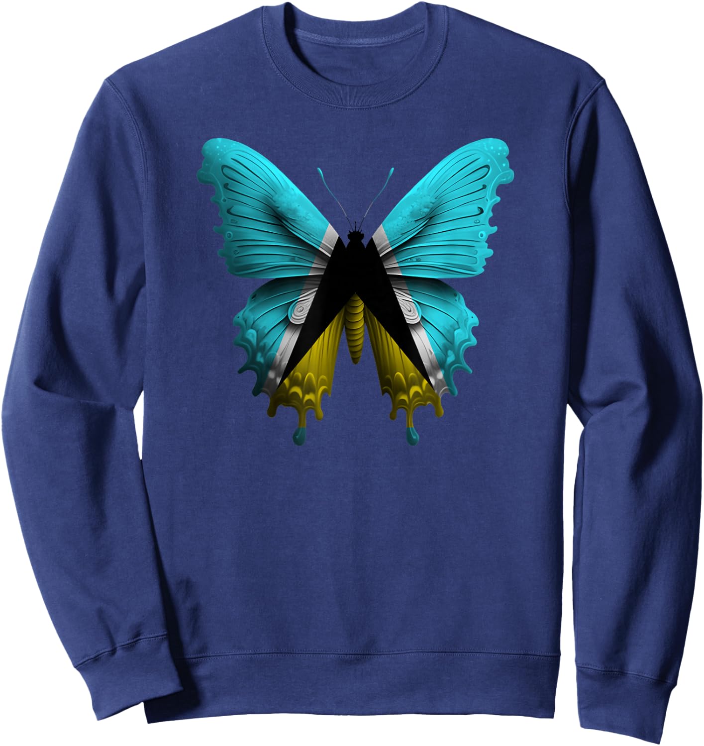 Saint Lucia Sweatshirt - Sweatshirt | Navy