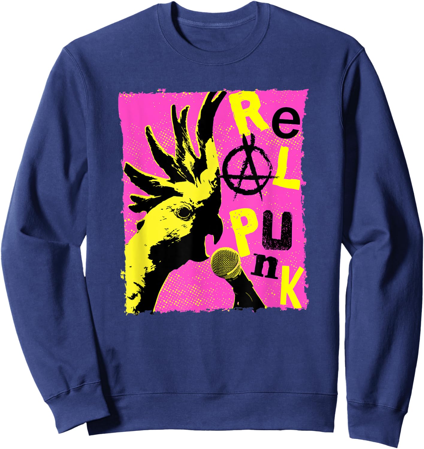 Real Punk - Cockatoo Sweatshirt - Sweatshirt | Navy