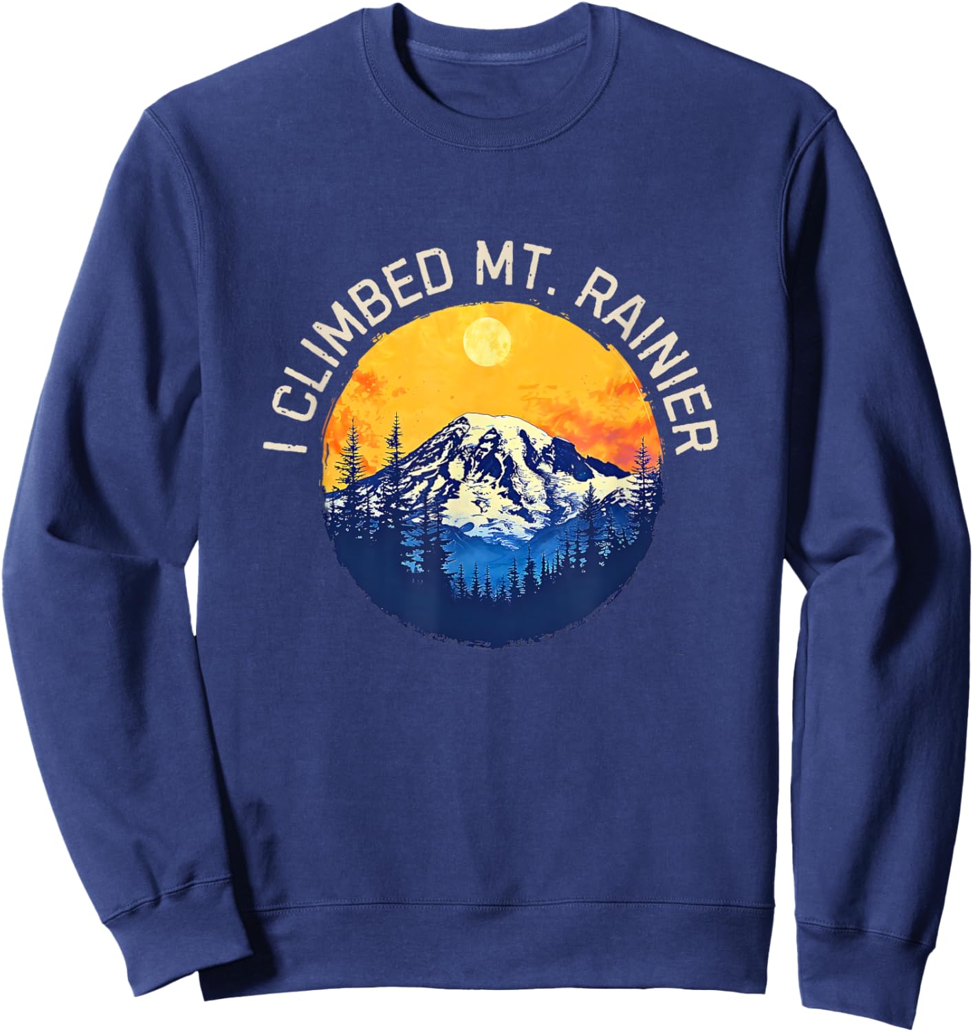 Mount Rainier Souvenir / Mt. Rainier Sweatshirt - Sweatshirt | Navy