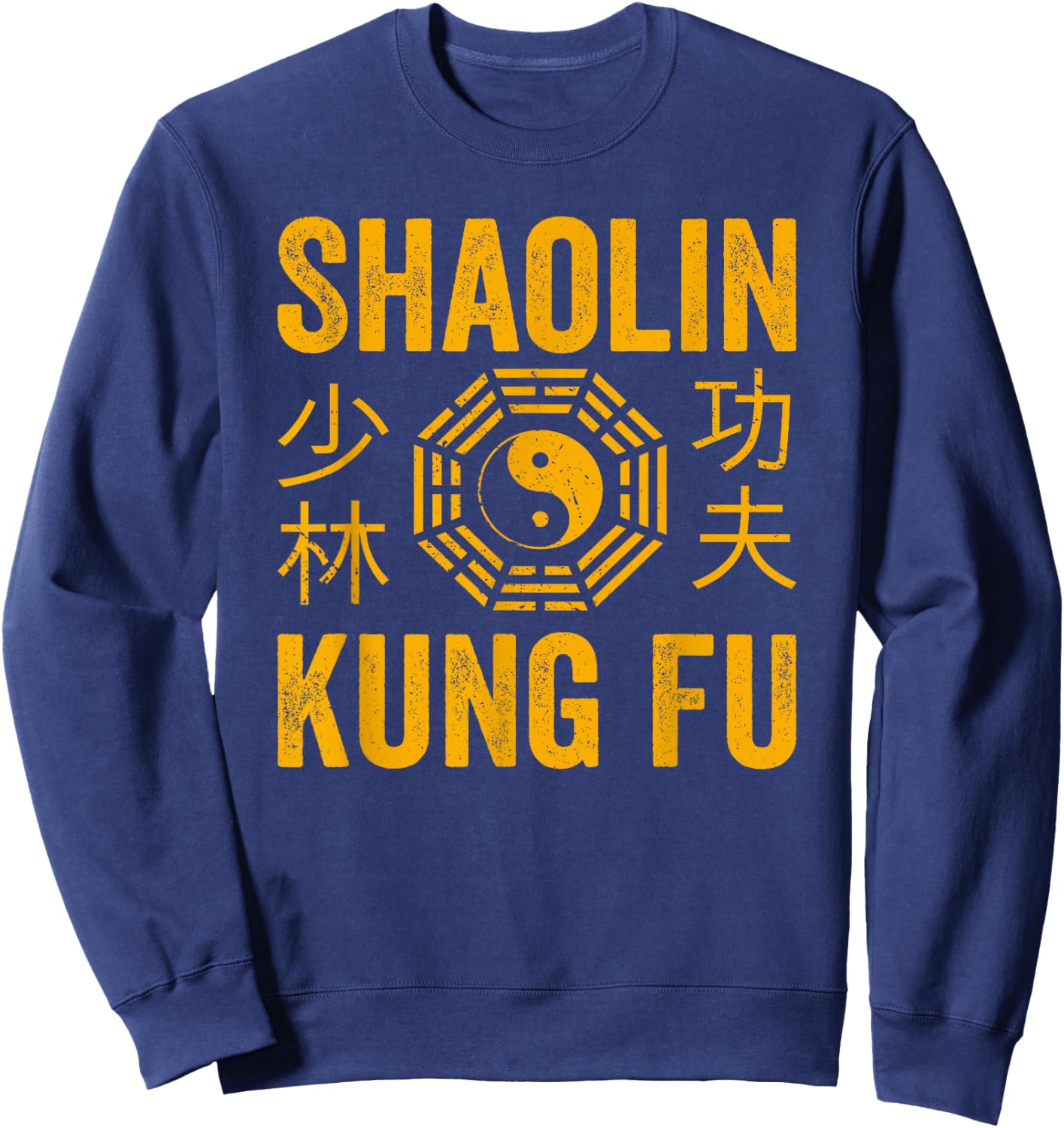 Shaolin Kung Fu Martial Arts Kung Fu Sweatshirt - Sweatshirt | Navy