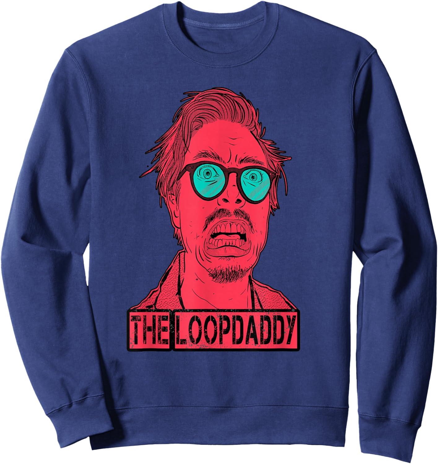Funky Jazz and Deep House Pop Art Music Shirt Sweatshirt - Sweatshirt | Navy