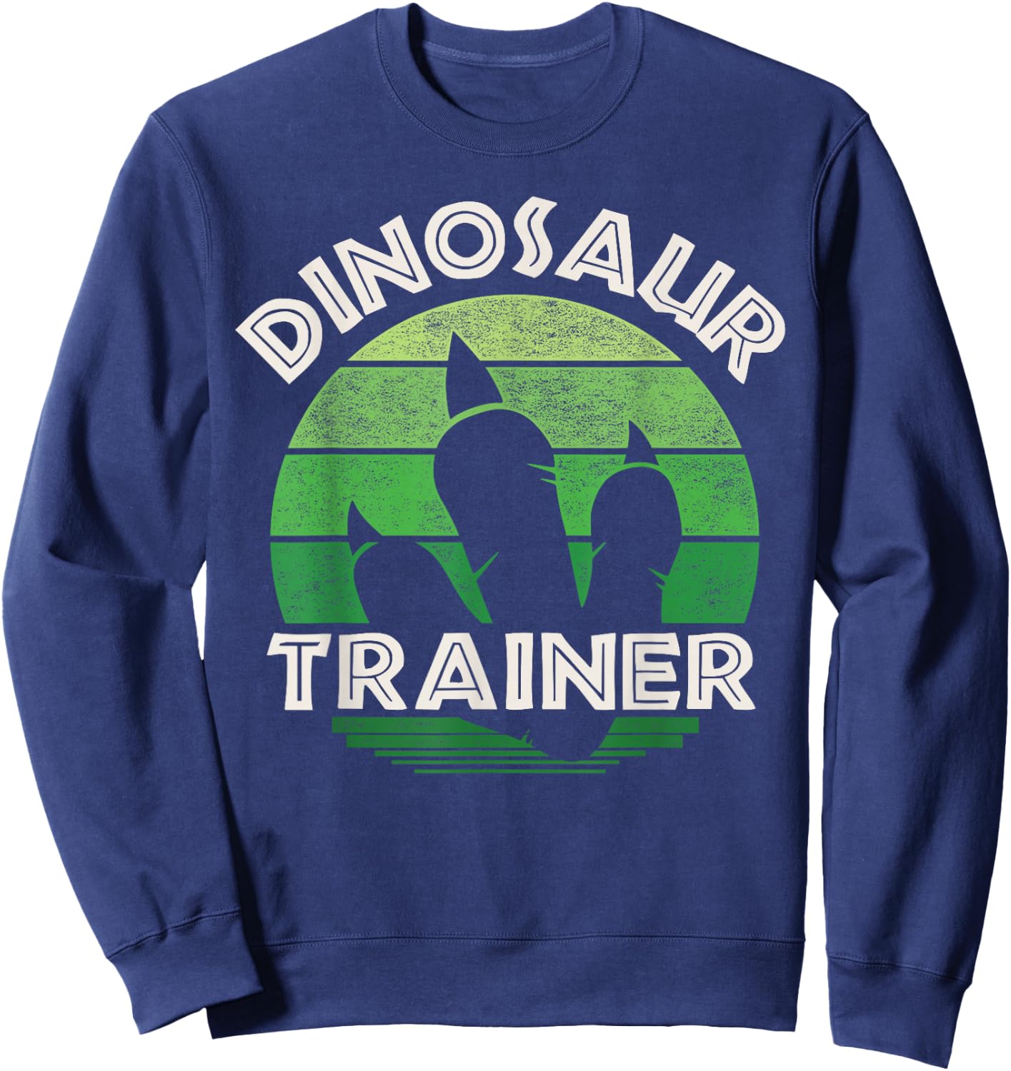 Dinosaur Trainer Funny Dinosaur Paw Sweatshirt - Sweatshirt | Navy