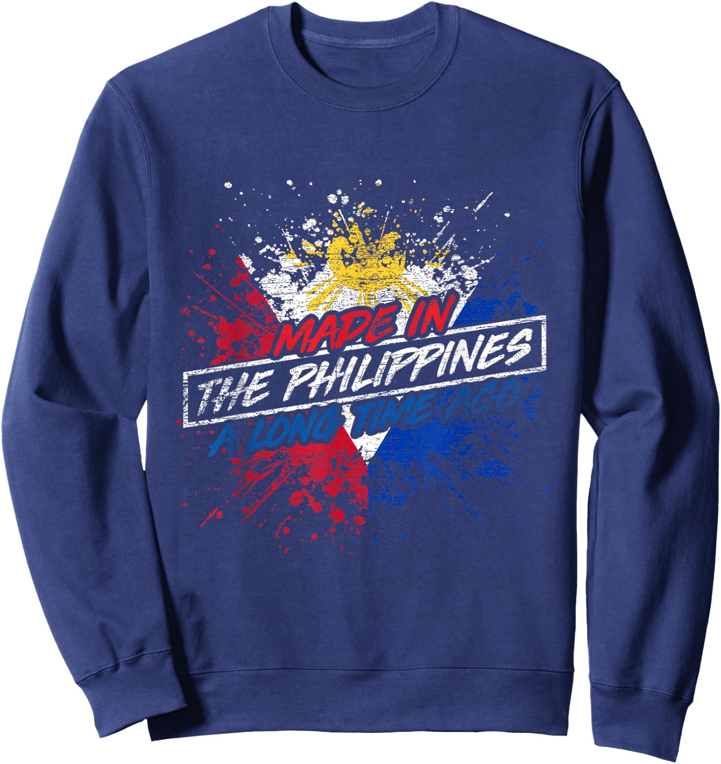 Made In The Philippines Sweatshirt - Sweatshirt | Navy