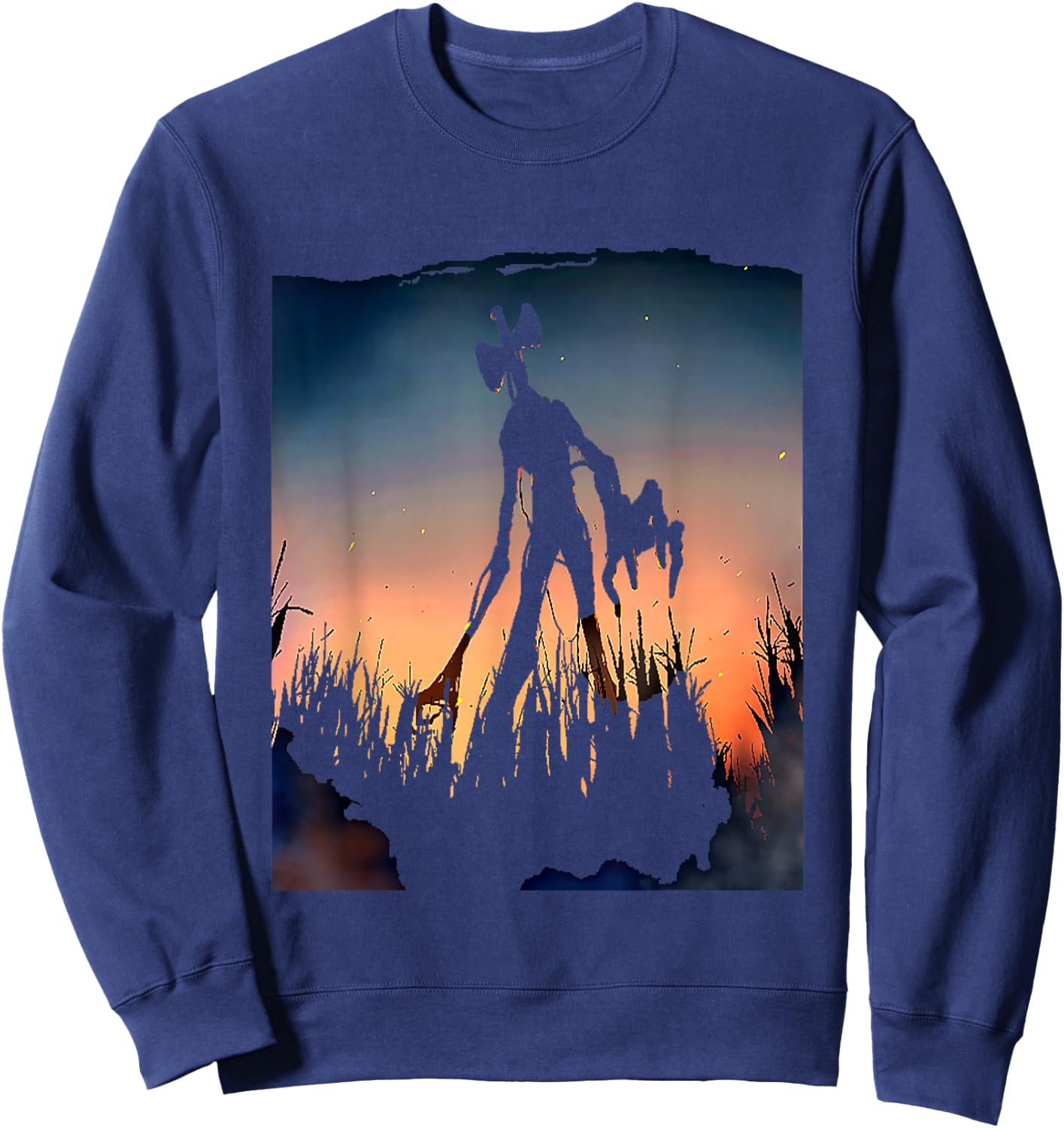 Siren Head Sweatshirt - Sweatshirt | Navy