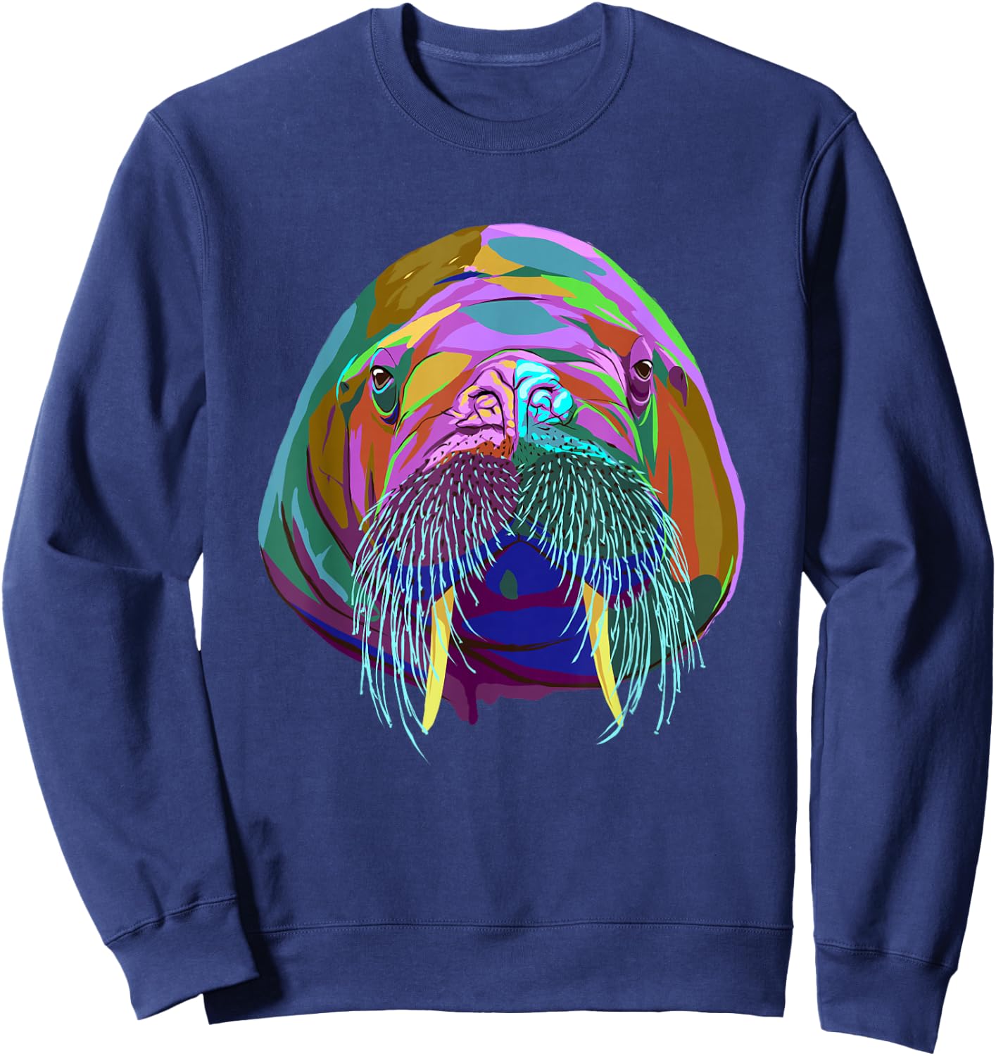Splash Walrus Sweatshirt - Sweatshirt | Navy