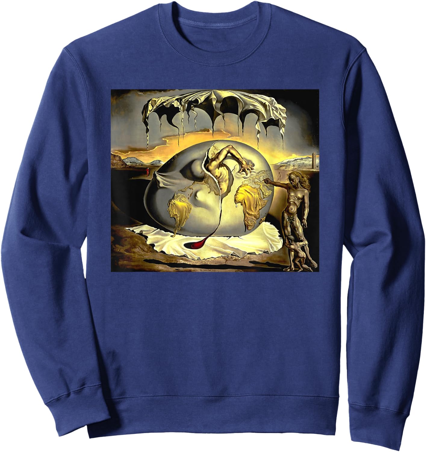 Famous Painting Illustration. Sweatshirt - Sweatshirt | Navy