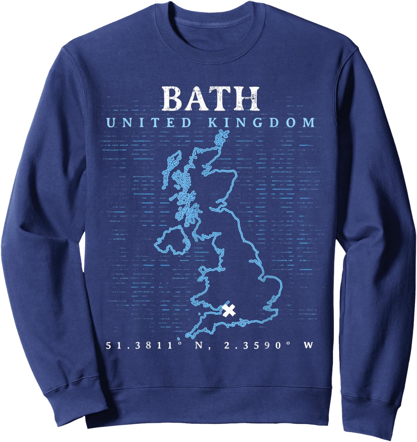 UK Bath Sweatshirt - Sweatshirt | Navy