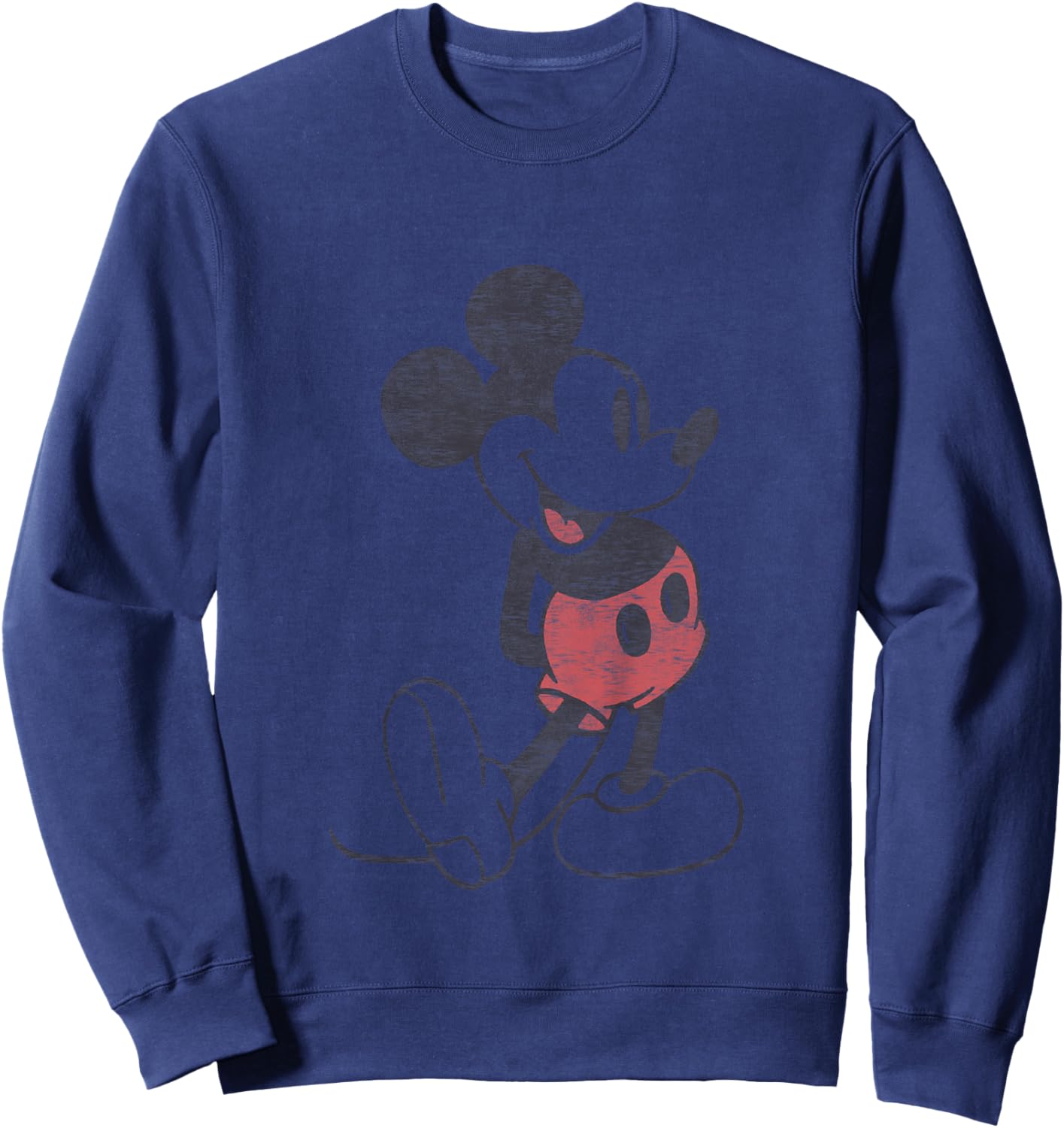 Kids Disney Mickey and Friends Classic Mickey Vintage Toddler Sweatshirt - Sweatshirt | Navy