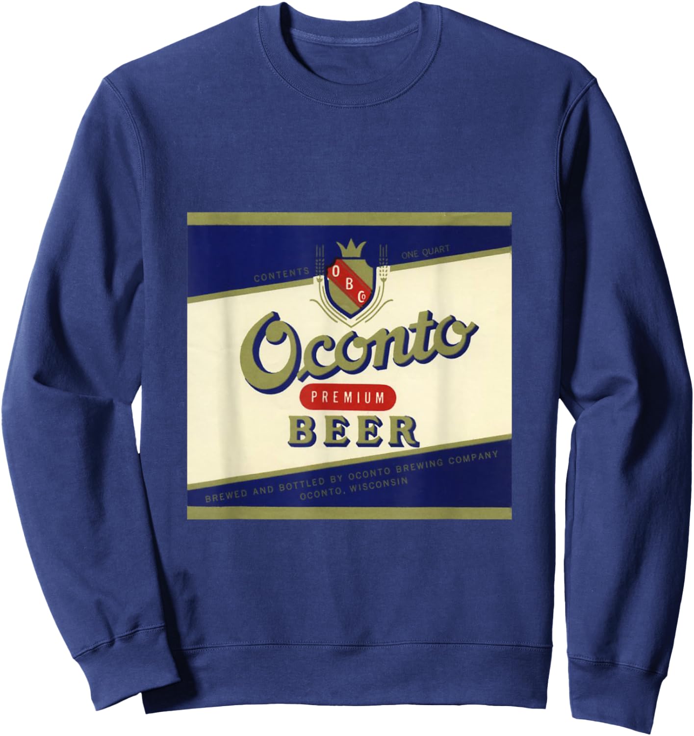 Oconto Beer Sweatshirt - Sweatshirt | Navy