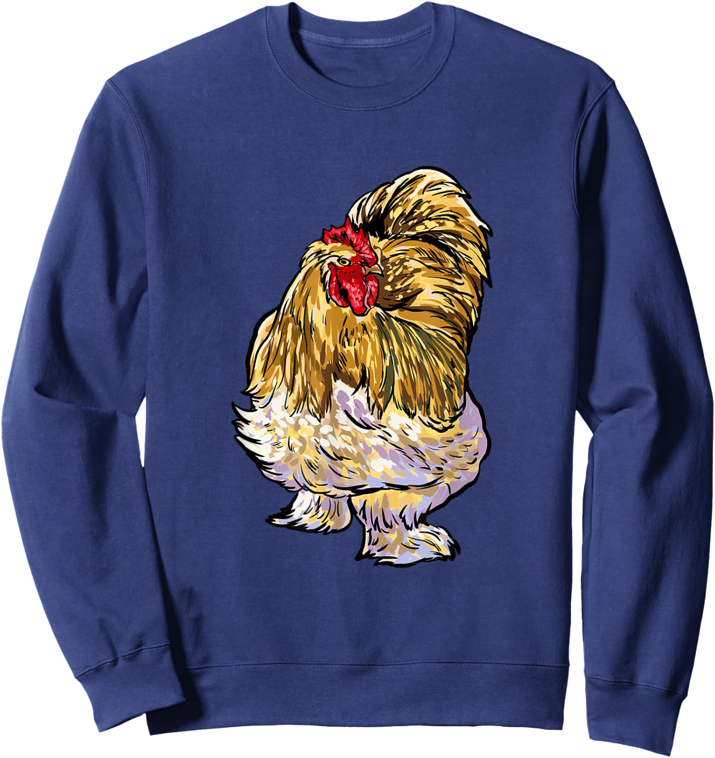 Cochin Chicken Lovers Sweatshirt - Sweatshirt | Navy